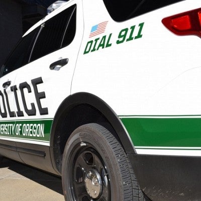 UOPD Keeping Campus Safe UOPD patrol car